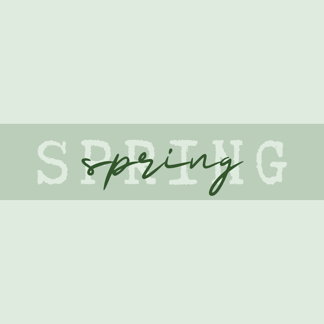 "Spring" vocabulary